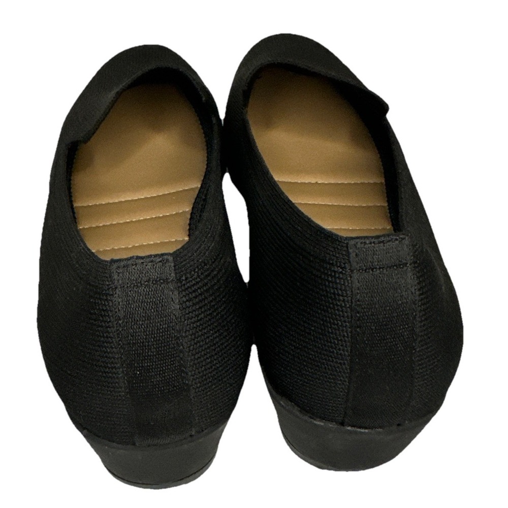Me Too Averie Black Knit Slip-on Loafer Woman's Size 7 - Picture 4 of 7